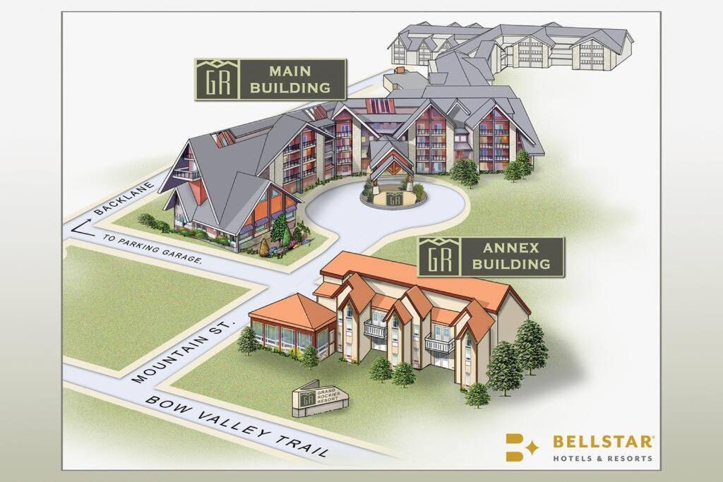 Luxury Two Queen Beds Condo - Grande Rockies Resort Indoor Parking Pool Hot Tub Gym Canmore Eksteriør billede