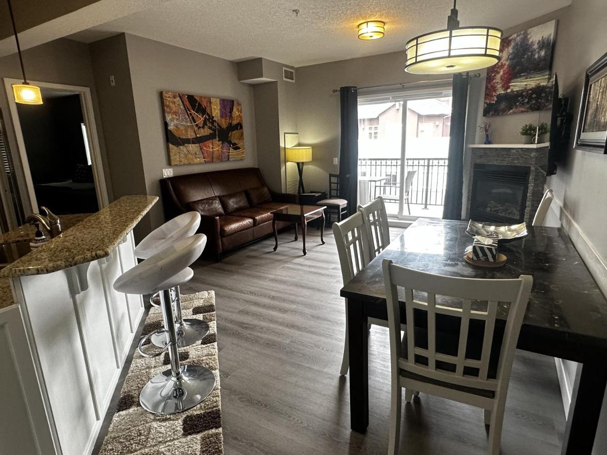 Luxury Two Queen Beds Condo - Grande Rockies Resort Indoor Parking Pool Hot Tub Gym Canmore Eksteriør billede