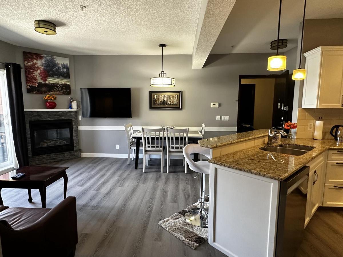 Luxury Two Queen Beds Condo - Grande Rockies Resort Indoor Parking Pool Hot Tub Gym Canmore Eksteriør billede